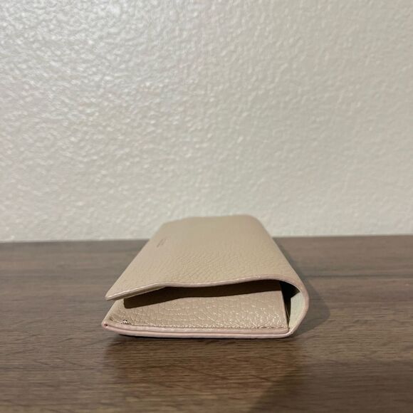 MaxMara Tan Leather Glasses Case - Picture 2 of 4